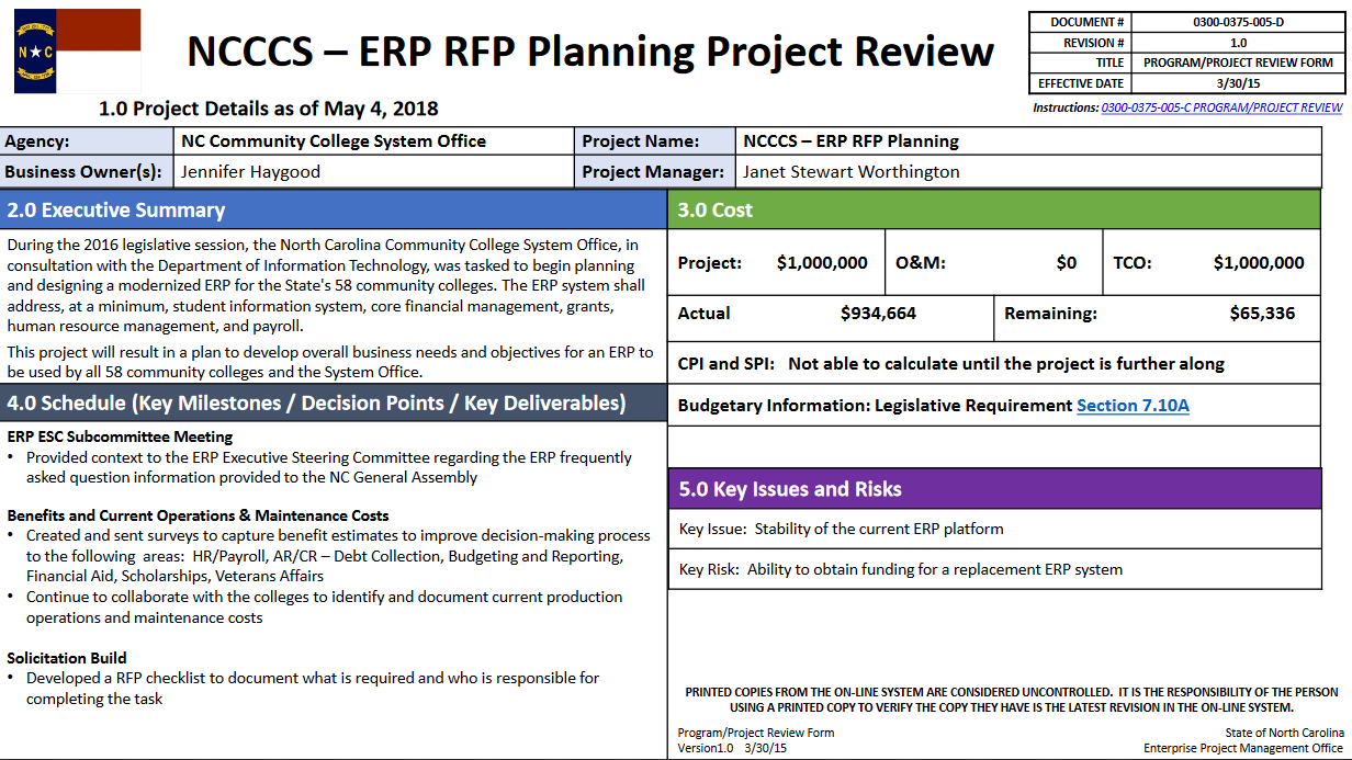 ERP RFP planning project image