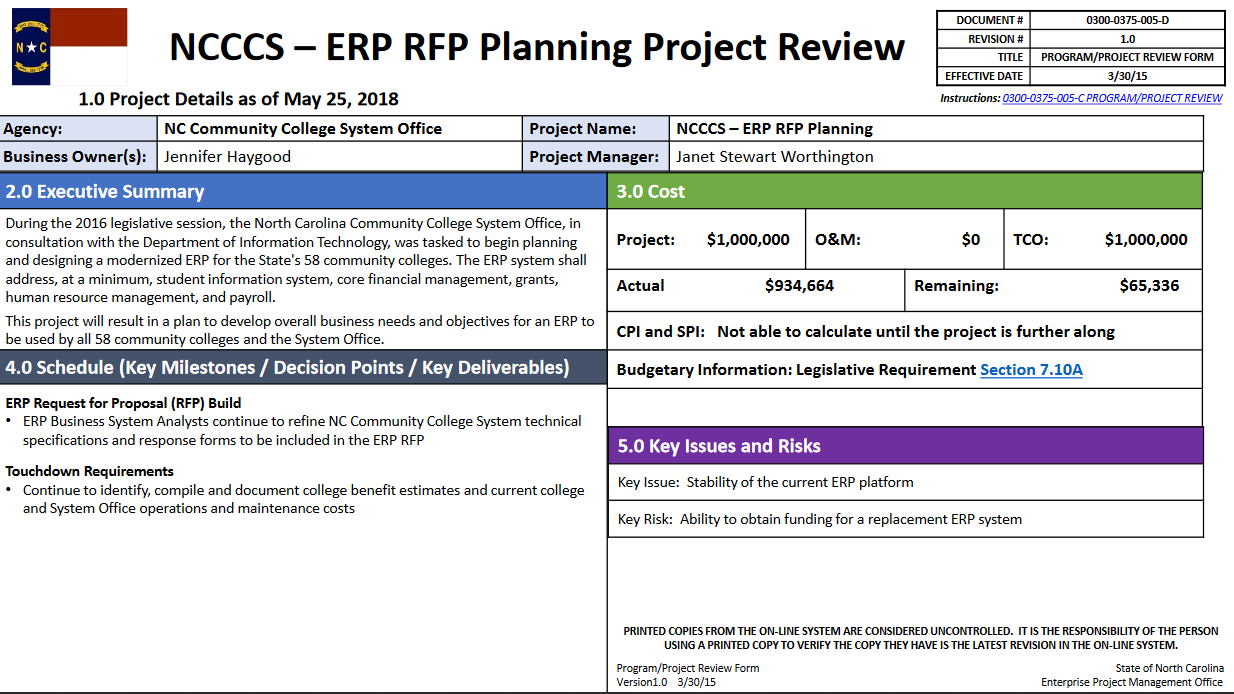 ERP RFP planning project image