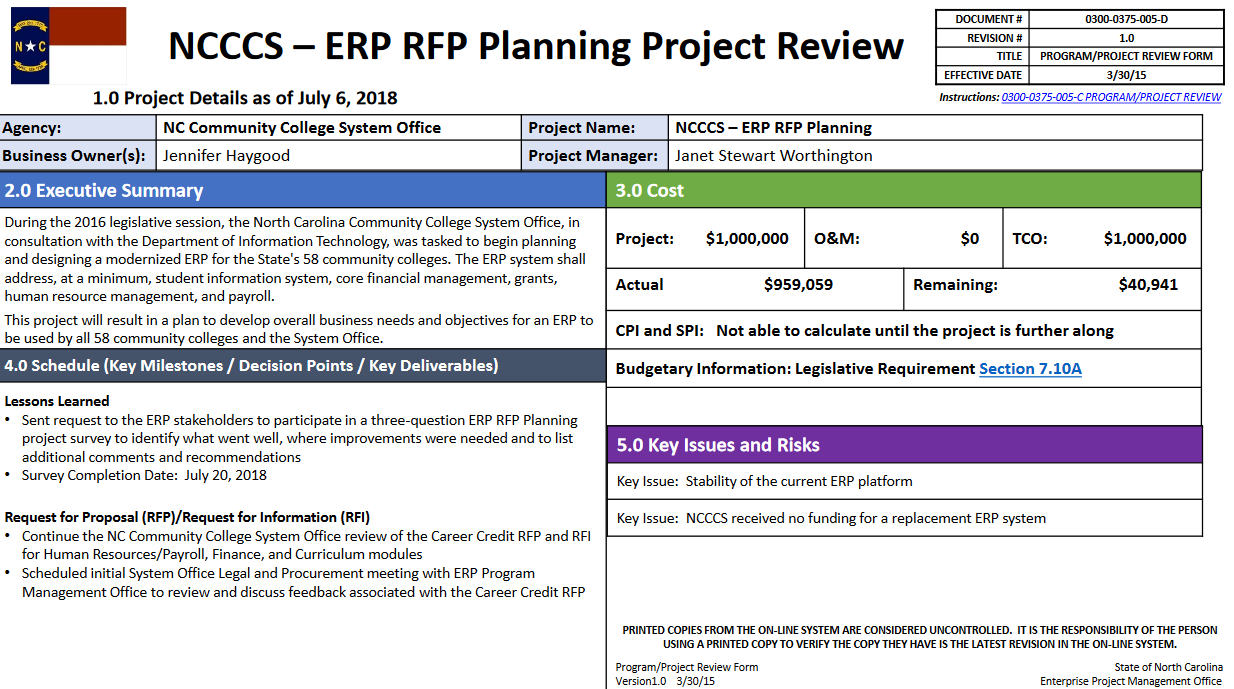 ERP RFP planning project image